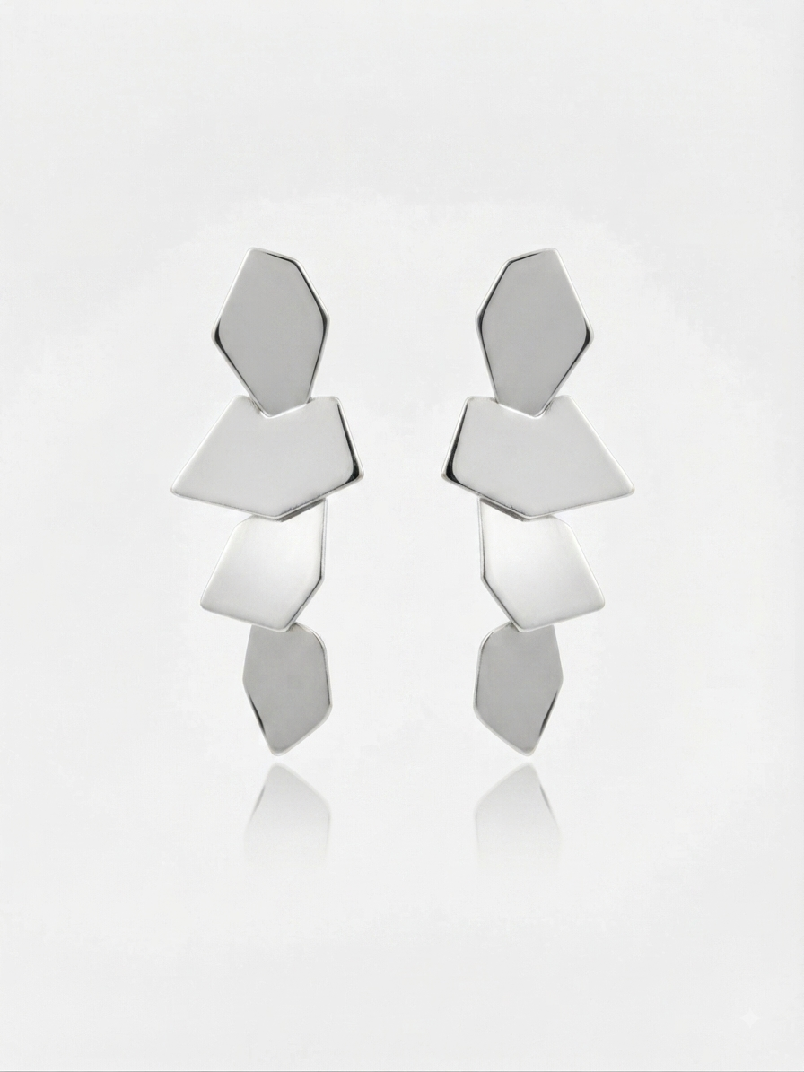 Pendientes Reflejo silver